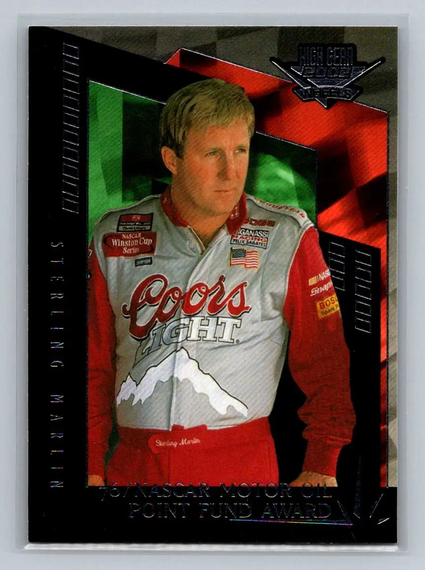 2002 Wheels High Gear #63 Sterling Marlin Chip Ganassi Racing with Felix Sabates - Racing Card Single