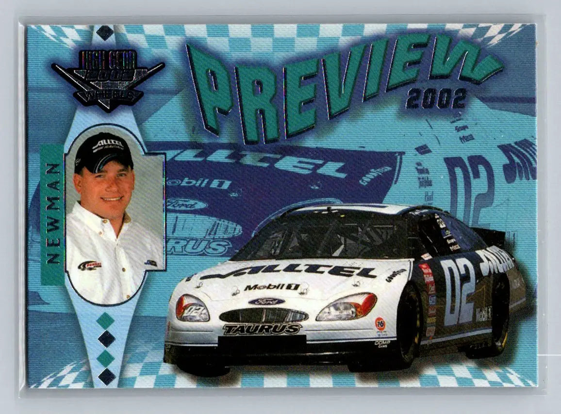 2002 Wheels High Gear #67 Ryan Newman Penske Racing South - Racing Card Single