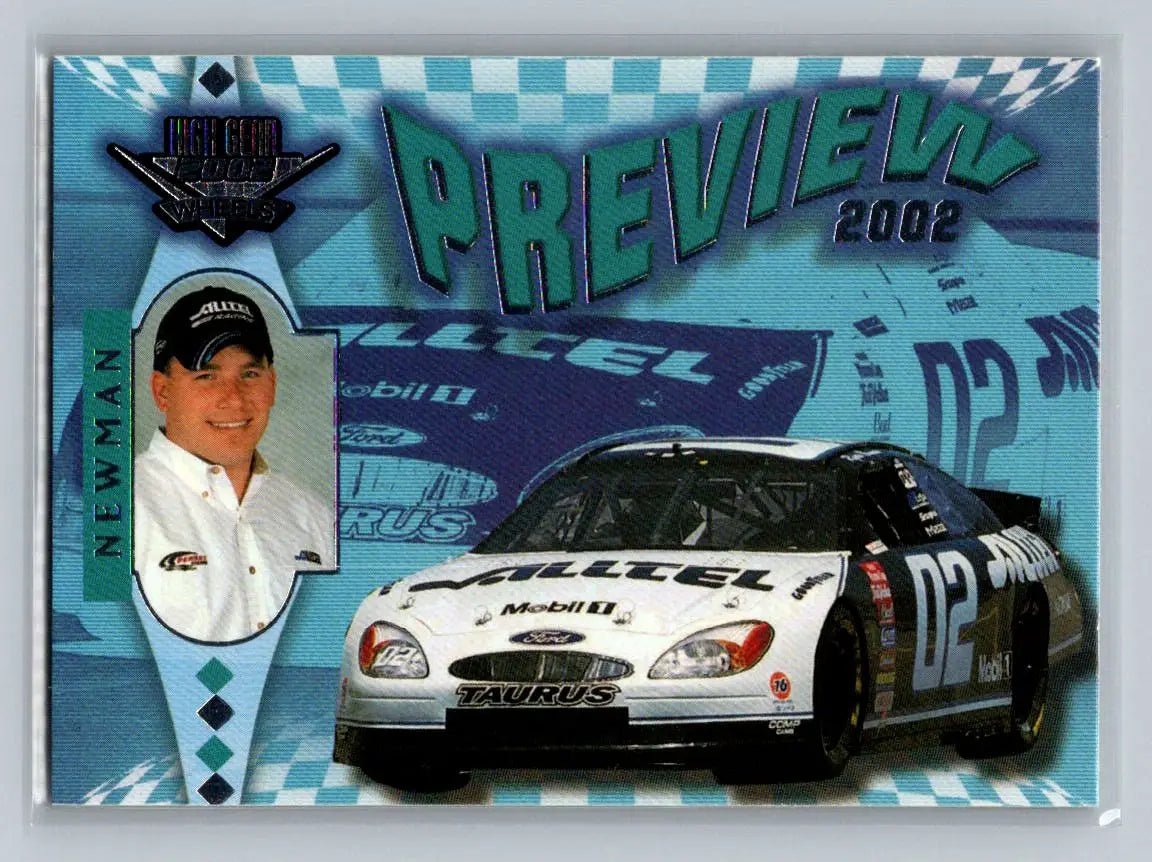 2002 Wheels High Gear #67 Ryan Newman Penske Racing South - Racing Card Single