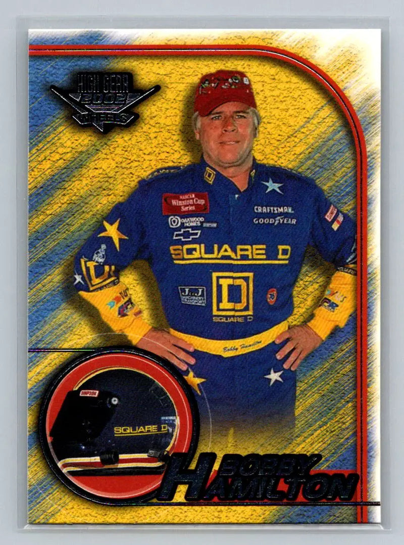 2002 Wheels High Gear #8 Bobby Hamilton Andy Petree Racing - Racing Card Single