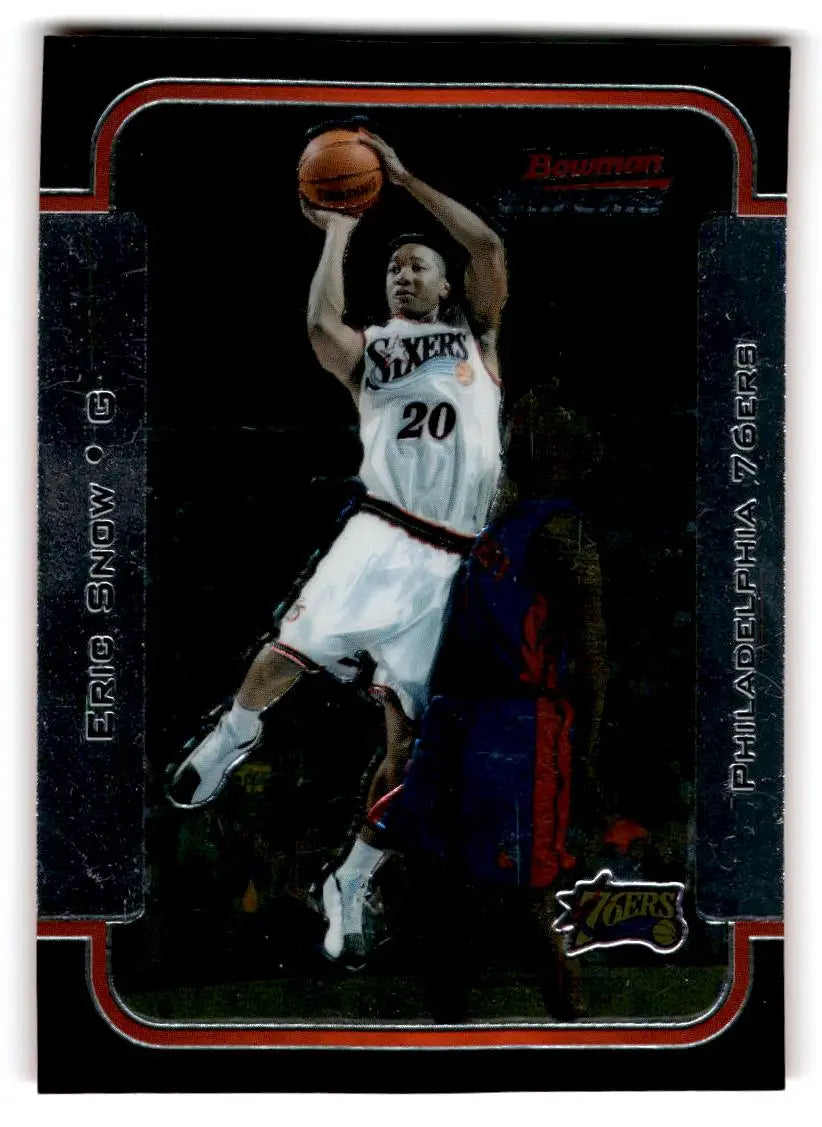 2003-04 Bowman #85 Eric Snow Chrome - Basketball Card Single