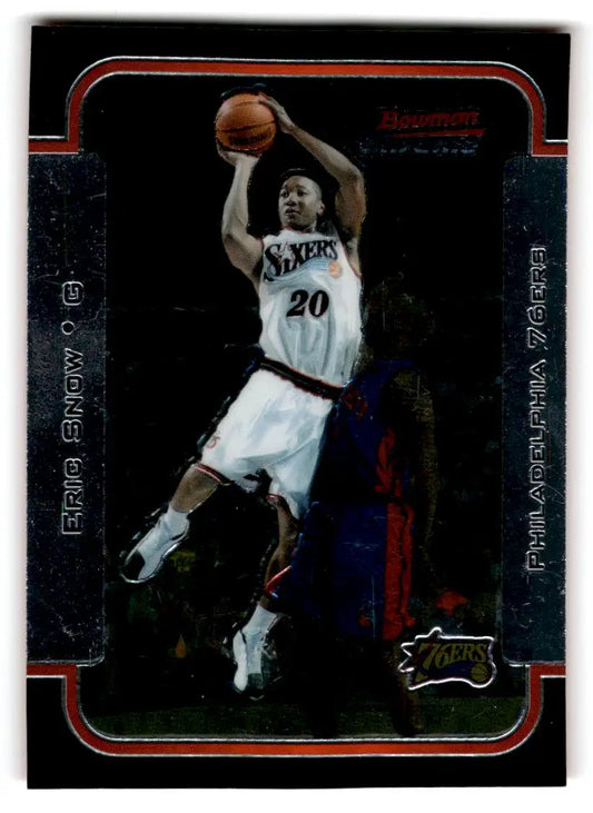2003-04 Bowman #85 Eric Snow Chrome - Basketball Card Single