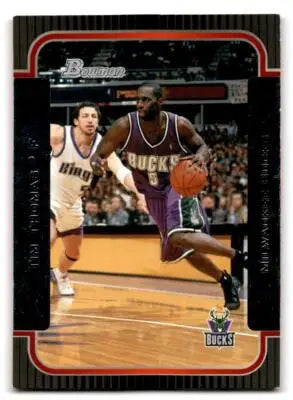 2003-04 Bowman Tim Thomas #94 Bucks - Basketball Card Single