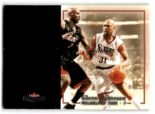 2003-04 Fleer Patchworks #64 Glenn Robinson - Basketball Card Single