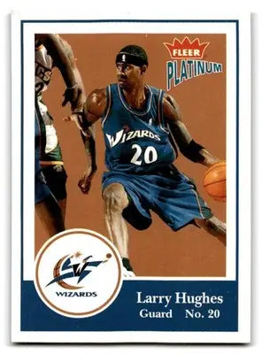 2003-04 Fleer Platinum #28 Larry Hughes - Basketball Card Single