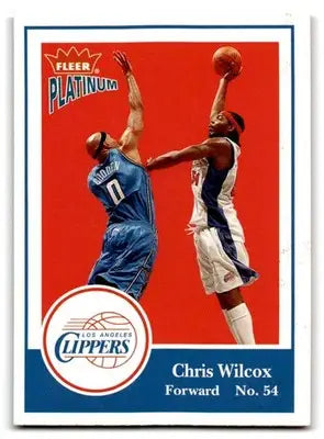 2003-04 Fleer Platinum #62 Chris Wilcox - Basketball Card Single