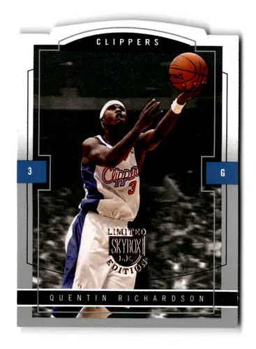 Original gloss SkyBox LE Retail Quentin Richardson basketball card in near mint condition
