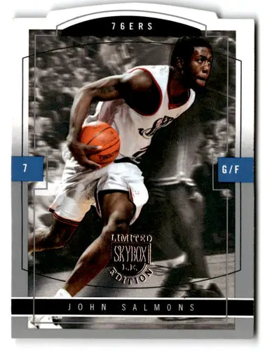 Original gloss John Salmons basketball card from 2003-04 SkyBox LE Retail series