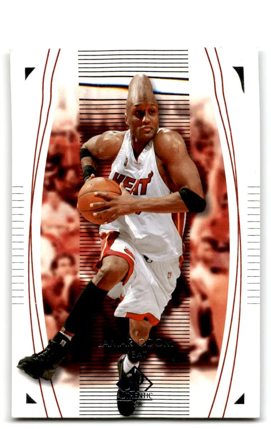 2003-04 SP Authentic #42 Lamar Odom - Basketball Card Single