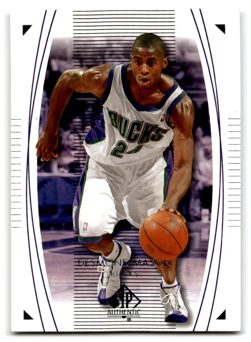 2003-04 SP Authentic #46 Desmond Mason - Basketball Card Single