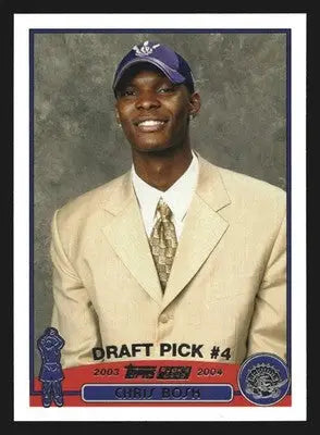 2003-04 Topps Chris Bosh #224 Toronto Raptors RC HOF - Basketball Card Single