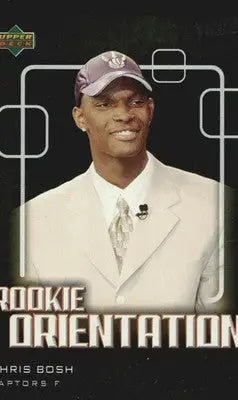 2003-04 UD Victory Rookie Orientation Chris Bosh #104 RC HOF - Basketball Card Single