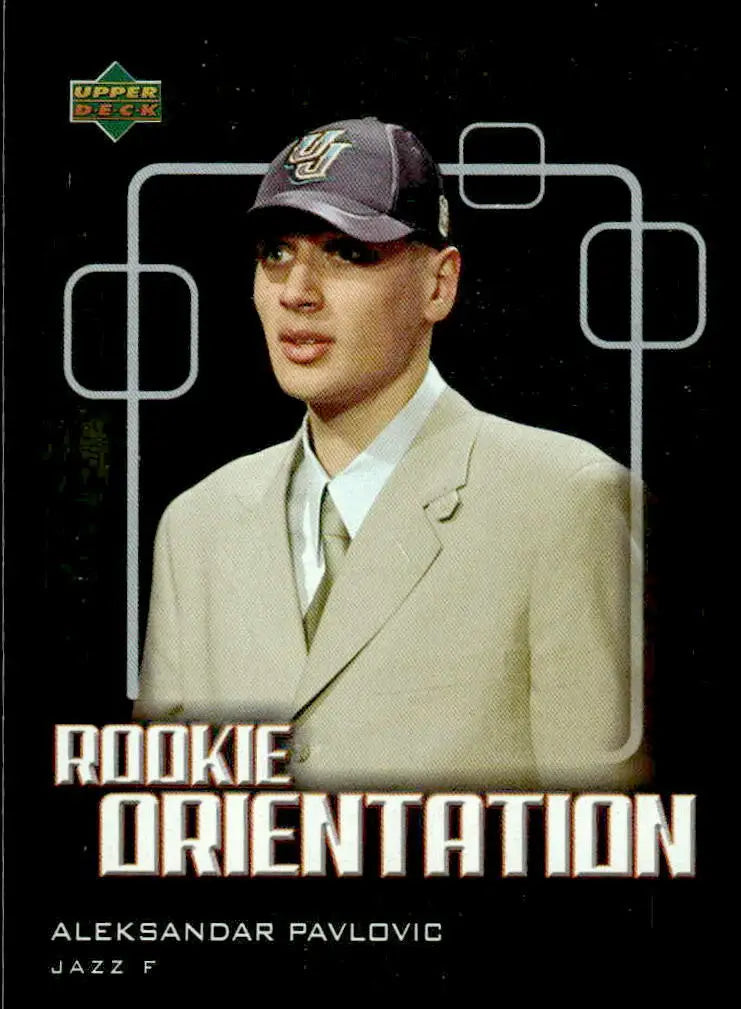 2003-04 Upper Deck Victory #119 Aleksandar Pavlovic Base RC Utah Jazz - Basketball Card Single