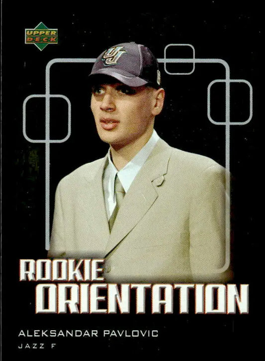 2003-04 Upper Deck Victory #119 Aleksandar Pavlovic Base RC Utah Jazz - Basketball Card Single