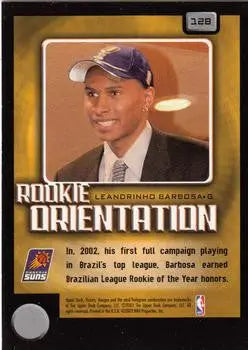 2003-04 Upper Deck Victory #128 Leandrinho Barbosa - Basketball Card Single
