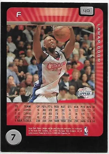 2003-04 Upper Deck Victory #40 Lamar Odom NM-MT ID:3817 - Basketball Card Single