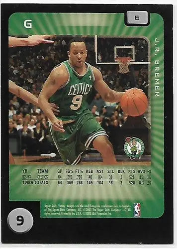 J.R. Bremer basketball card from 2003-04 Upper Deck Victory series