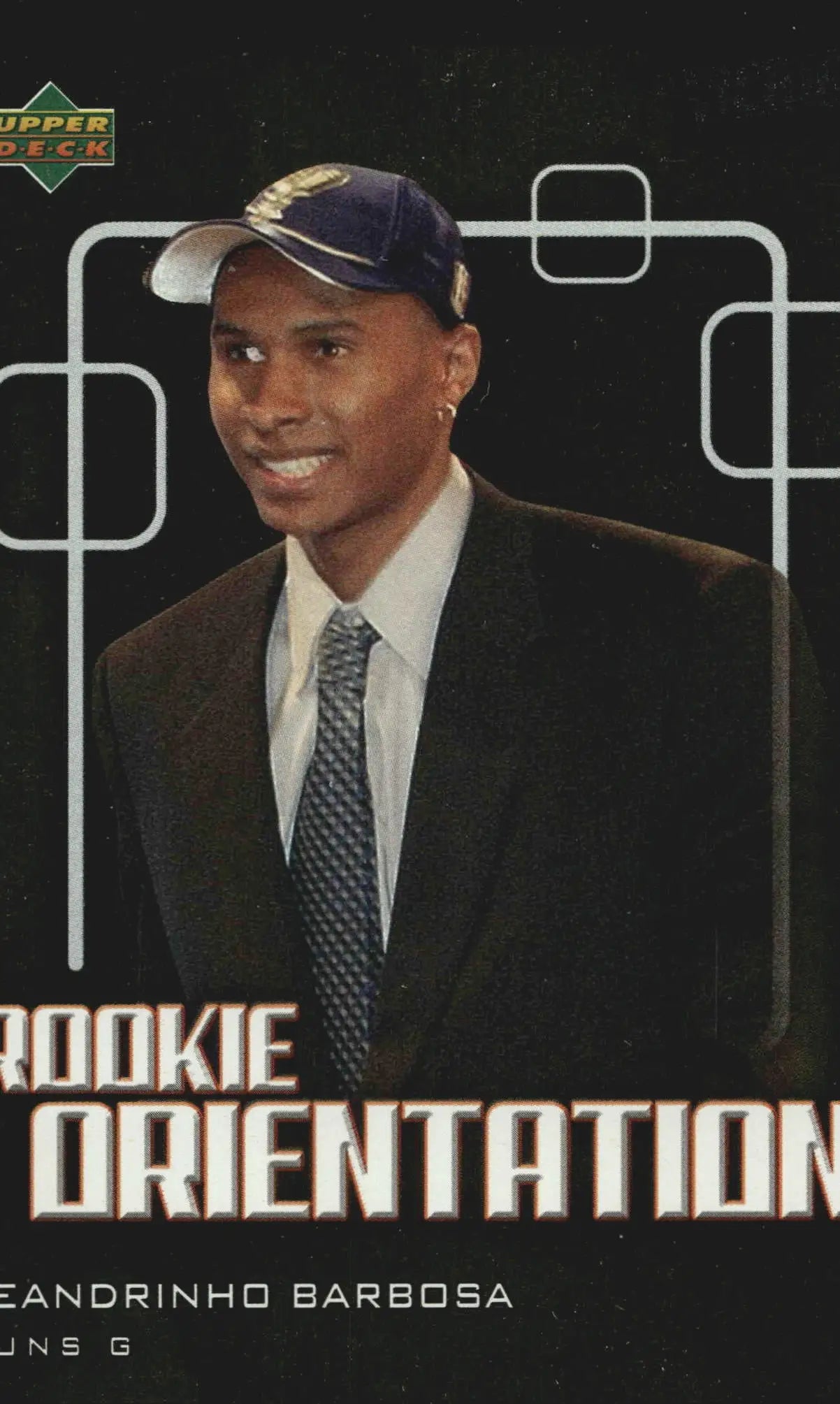 2003-04 Upper Deck Victory Leandrinho Barbosa #128 Rookie Orientation RC Suns - Basketball Card Single