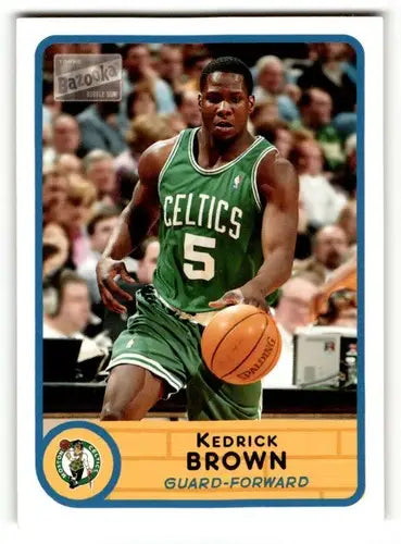 2003 Bazooka #58 Kedrick Brown Boston Celtics Basketball Cards EX/NM ID:58754 - Basketball Card Single