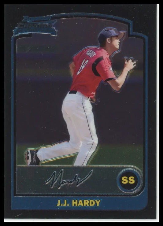 2003 Bowman Draft Picks & Prospects J.J. Hardy RC BDP137 Milwaukee Brewers NM - Baseball Card Single