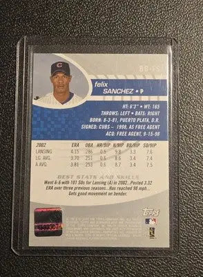 2003 Bowman’s Best #BB-FS Felix Sanchez - Baseball Card Single