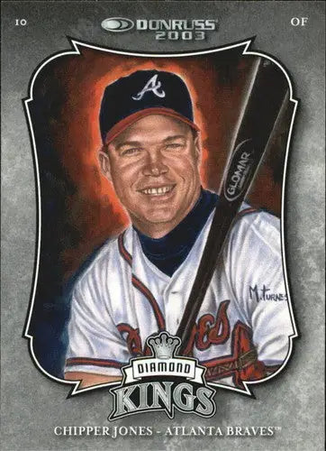 2003 Donruss #15 Chipper Jones NM-MT Braves DK - Baseball Card Single
