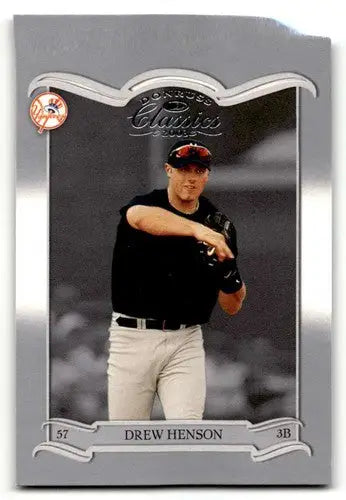 2003 Donruss Classics #39 Drew Henson New York Yankees Baseball Card ID:64482 - Baseball Card Single