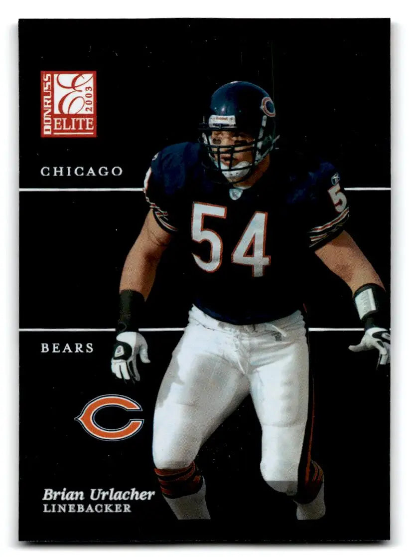 2003 Donruss Elite #63 Brian Urlacher - Football Card Single