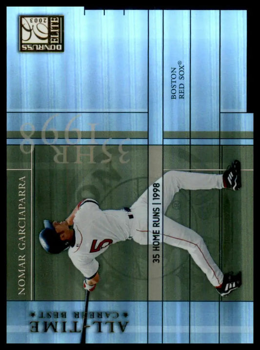 2003 Donruss Elite - All-Time Career Best Nomar Garciaparra AT-45 Red Sox NM - Baseball Card Single