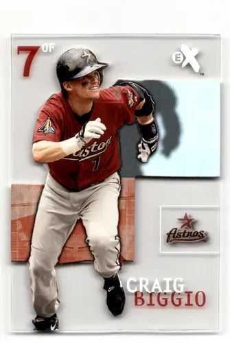 2003 Fleer E-X #33 Craig Biggio NM-MT Astros ID:58497 - Baseball Card Single