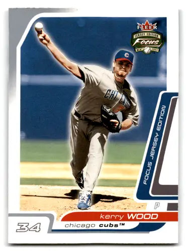 2003 Fleer Focus JE #34 Kerry Wood NM-MT Cubs ID:67216 - Baseball Card Single