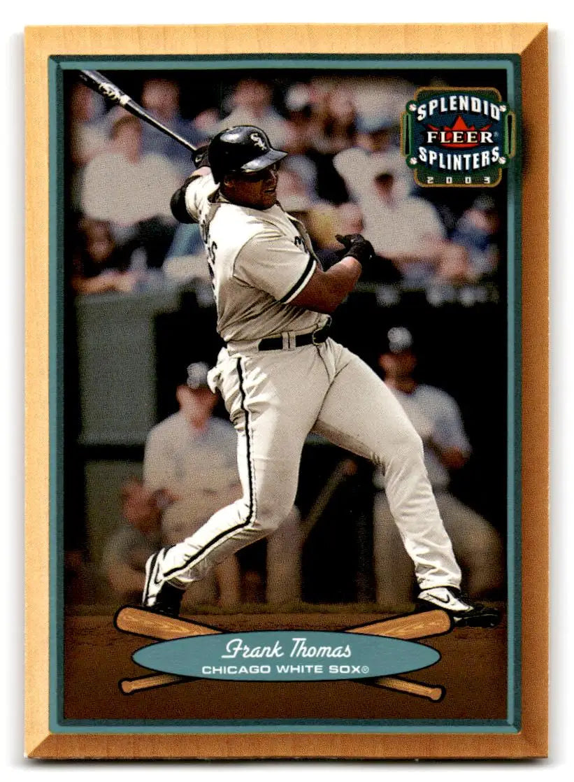 2003 Fleer Splendid Splinters #79 Frank Thomas - Baseball Card Single