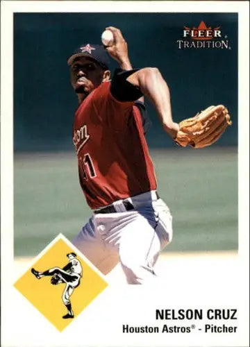 2003 Fleer Tradition #140 Nelson Cruz NM-MT Astros - Baseball Card Single
