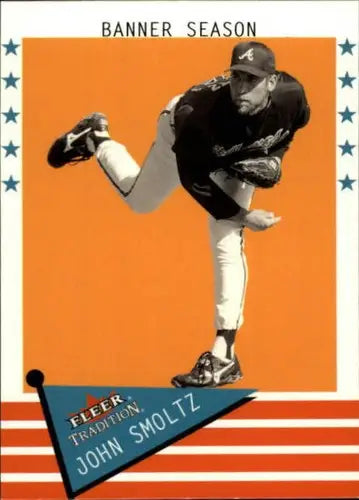 2003 Fleer Tradition #479 John Smoltz NM-MT Braves - Baseball Card Single