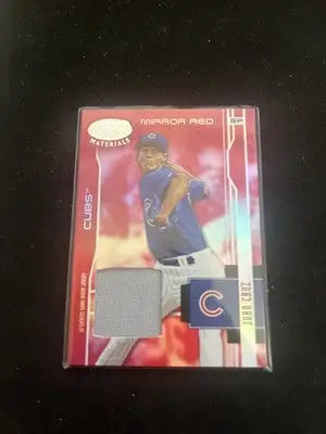 2003 Leaf Certified Materials Mirror Red Jersey Card Juan Cruz#34 164/250 Cubs - Baseball Card Single