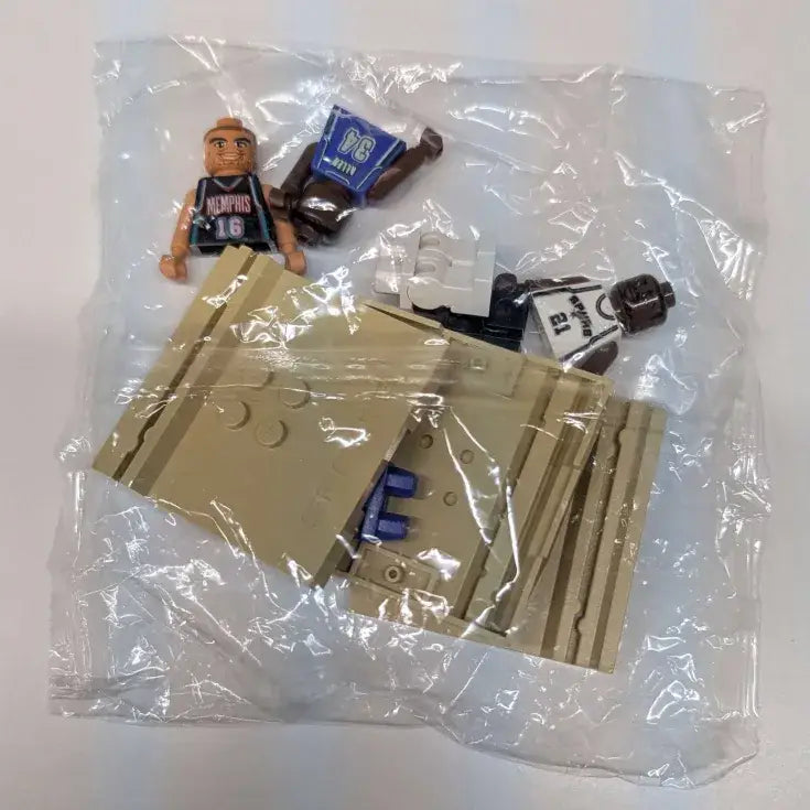 2003 Lego NBA Collectors Minifigure Set 3560: Ray Allen Tim Duncan Pau Gasol (Figures Only) - Action Figure & Toy