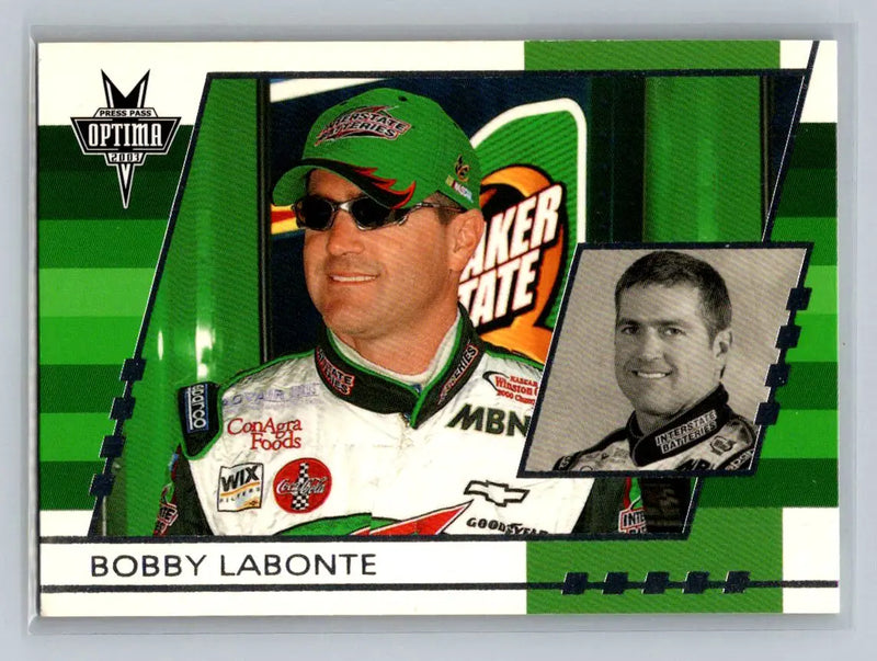 2003 Press Pass Optima #13 Bobby Labonte Joe Gibbs Racing - Racing Card Single