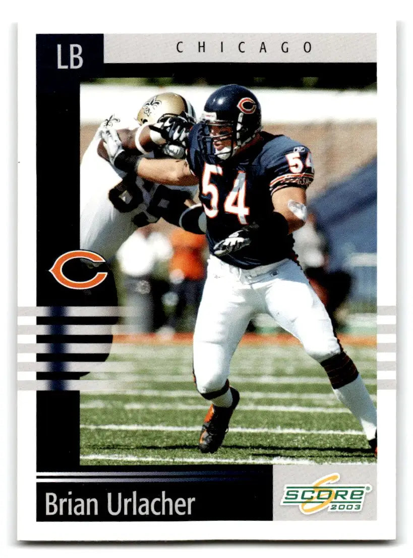 2003 Score #171 Brian Urlacher - Football Card Single