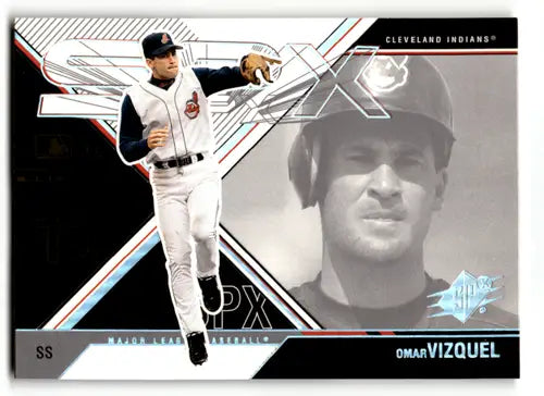 2003 SPx #36 Omar Vizquel NM-MT Indians ID:59449 - Baseball Card Single