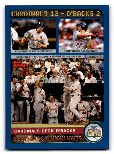 2003 Topps #352 Jim Edmonds/Scott Rolen EX/NM Cardinals HL ID:64201 - Baseball Card Single