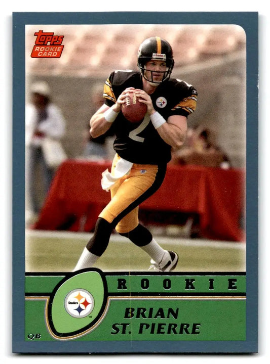 2003 Topps #362 Brian St. Pierre - Football Card Single