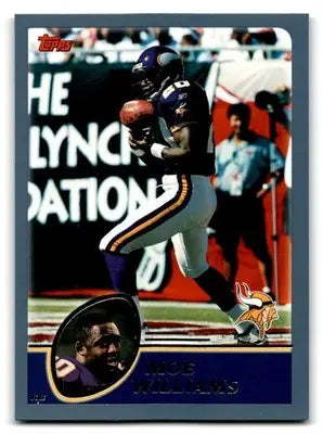 2003 Topps #51 Moe Williams - Football Card Single