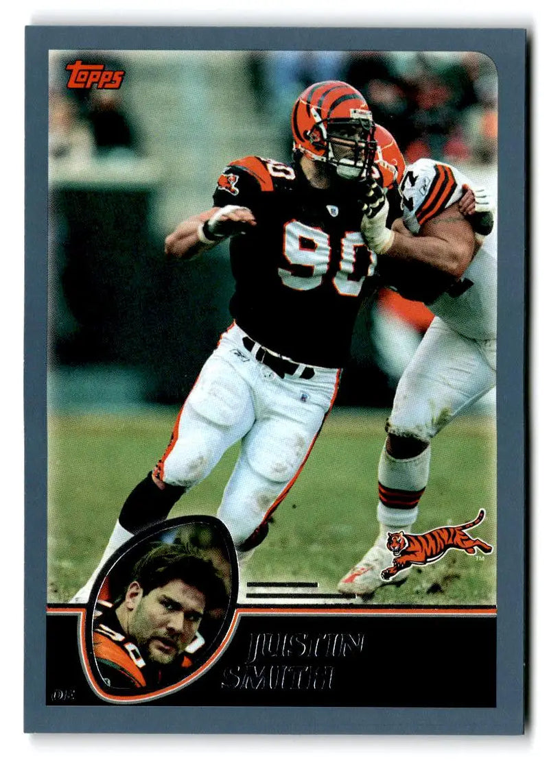 2003 Topps #78 Justin Smith - Football Card Single