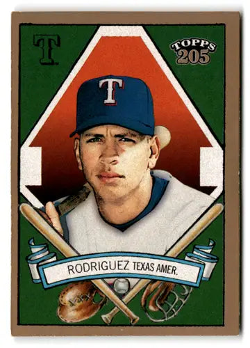 2003 Topps T205 #50A Alex Rodriguez NM Near Mint Rangers ID:82701 - Baseball Card Single