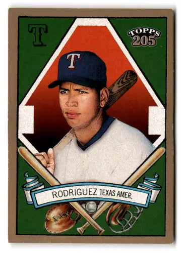 2003 Topps T205 #50B Alex Rodriguez NM Near Mint Rangers ID:82702 - Baseball Card Single