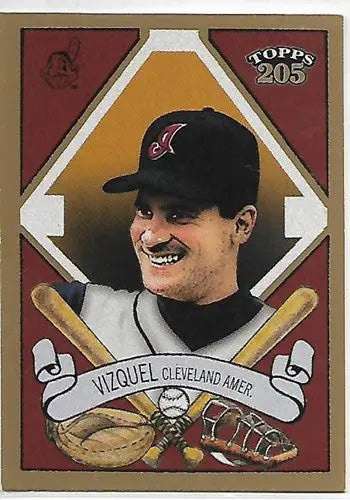 2003 Topps T205 #57 Omar Vizquel NM-MT Indians - Baseball Card Single