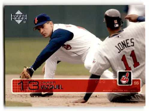 2003 Upper Deck #61 Omar Vizquel NM-MT Indians ID:59443 - Baseball Card Single