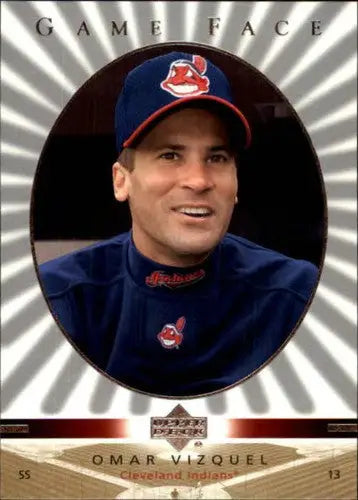 2003 Upper Deck Game Face #35 Omar Vizquel NM-MT Indians - Baseball Card Single