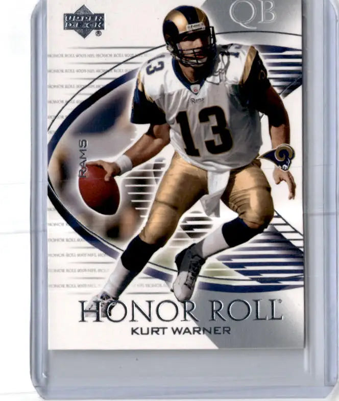 2003 Upper Deck Honor Roll #36 Kurt Warner - Football Card Single