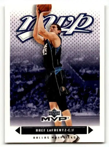 2003 Upper Deck MVP #30 Raef LaFrentz Dallas Mavericks Basketball Ca ID:58809 - Basketball Card Single